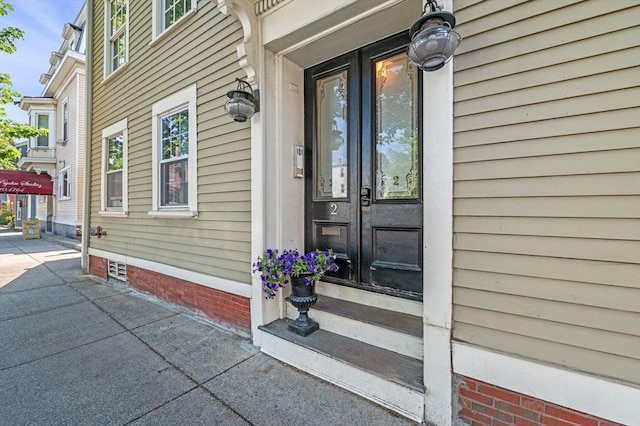 2 Hawthorne Blvd Unit 4, Salem, MA 01970 - doorway to property with crawl space and french doors
