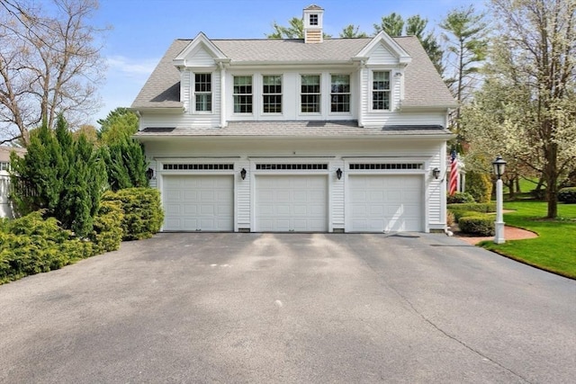 exterior space featuring driveway