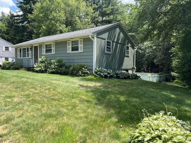 48 Birchcroft, Leominster, MA 01453 - view of front of house with a front yard