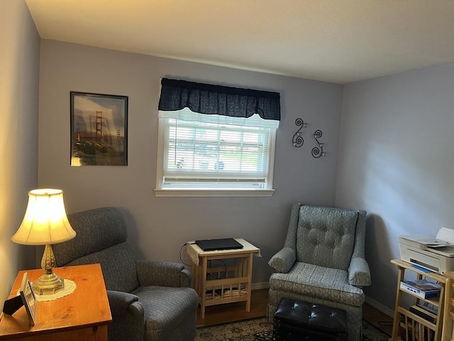 48 Birchcroft, Leominster, MA 01453 - sitting room featuring baseboards