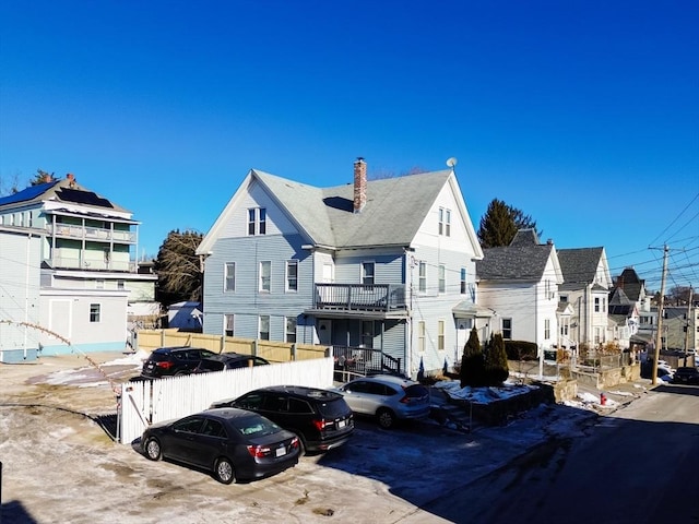 view of front of house