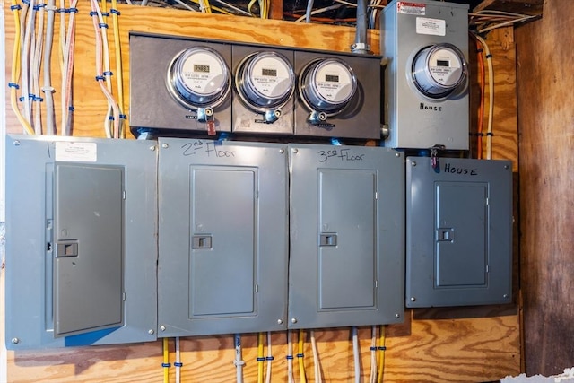 utilities with electric panel