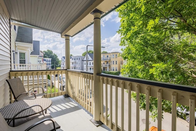 28 Edison Grn Unit 2, Boston, MA 02125 - balcony with a residential view