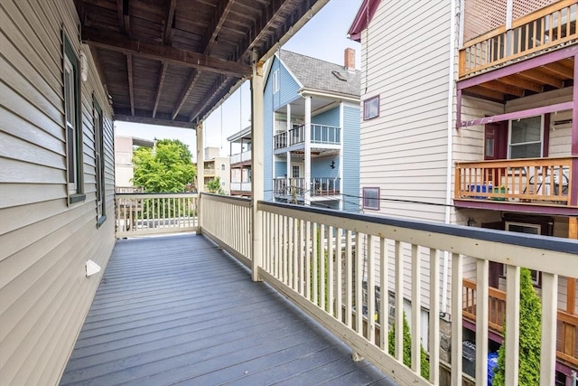 28 Edison Grn Unit 2, Boston, MA 02125 - view of wooden terrace