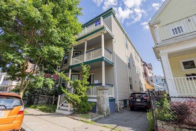 28 Edison Grn Unit 2, Boston, MA 02125 - view of building exterior with driveway