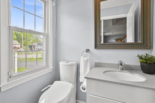 79 Flanagan Dr, Framingham, MA 01701 - half bathroom featuring toilet and vanity