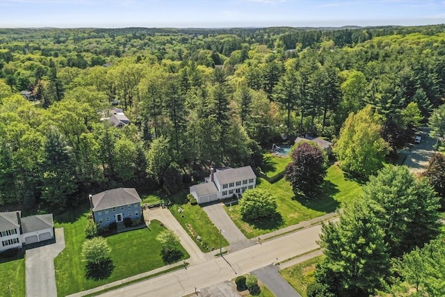 79 Flanagan Dr, Framingham, MA 01701 - view of property location with a heavily wooded area