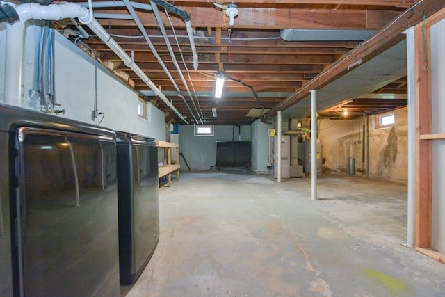 80 Dobbins St, Waltham, MA 02451 - below grade area with water heater and heating unit