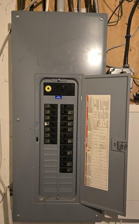 80 Dobbins St, Waltham, MA 02451 - utility room with electric panel