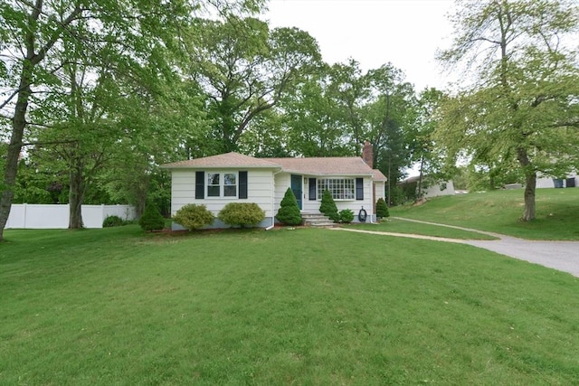 80 Dobbins St, Waltham, MA 02451 - single story home featuring a chimney