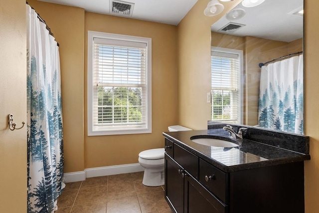 6 Rebanna Rd, Westminster, MA 01473 - bathroom featuring vanity, plenty of natural light, tile patterned floors, and a shower with curtain