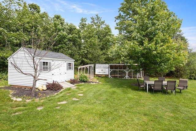 6 Rebanna Rd, Westminster, MA 01473 - view of green lawn with a storage shed