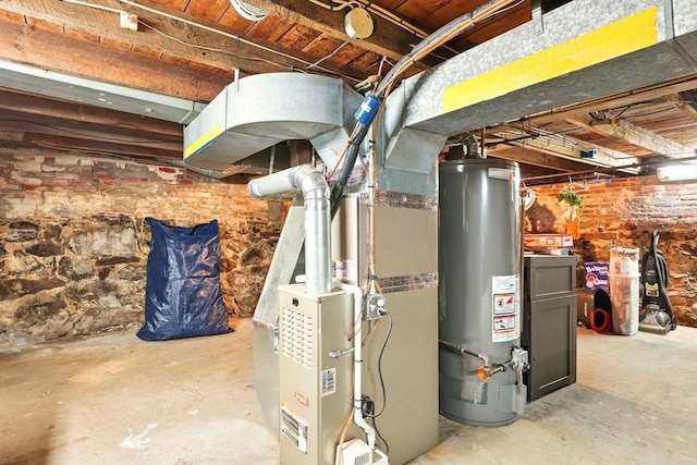7 Gaston St, Easthampton, MA 01027 - utilities featuring water heater and heating unit