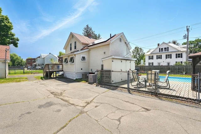 7 Gaston St, Easthampton, MA 01027 - view of front of home featuring a patio area, a deck, and a residential view