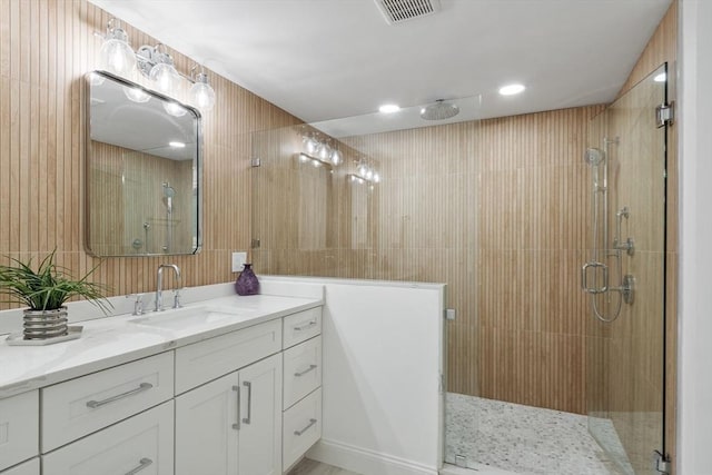 2028 Main St, Concord, MA 01742 - full bath featuring a shower stall and vanity