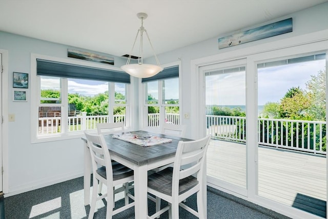 5 Bayview Ave, Fairhaven, MA 02719 - dining room with baseboards and plenty of natural light