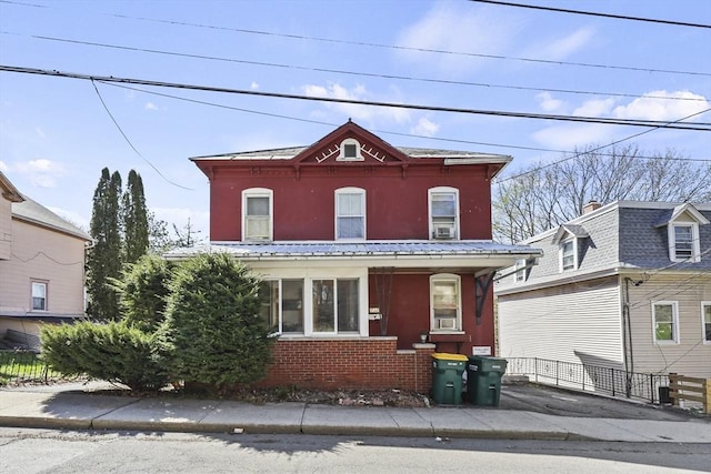 132 E Quincy St, North Adams, MA 01247 - italianate-style house with fence and stucco siding