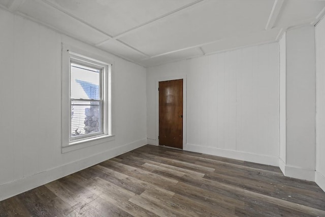 132 E Quincy St, North Adams, MA 01247 - spare room with baseboards and wood finished floors