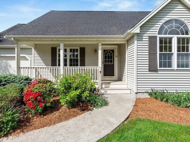 51 Old Stagecoach Rd, Attleboro, MA 02703 - entrance to property featuring a porch and roof with shingles
