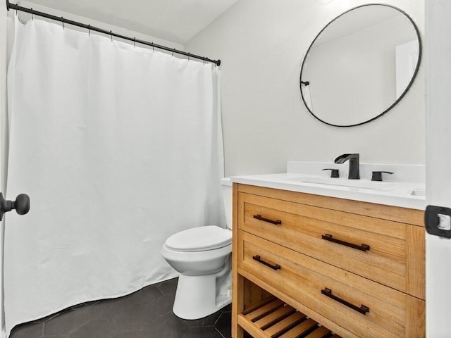 51 Old Stagecoach Rd, Attleboro, MA 02703 - bathroom featuring toilet, vanity, and tile patterned flooring