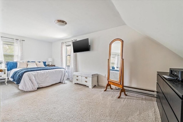 59 Brigantine Cir, Plymouth, MA 02360 - bedroom featuring carpet and lofted ceiling