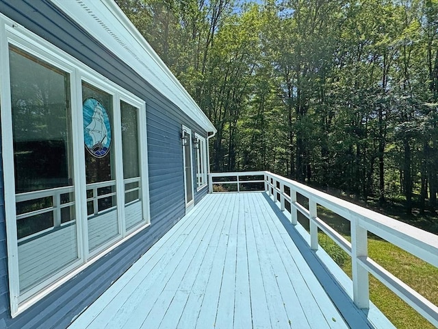 233 Old Wendell Rd, Northfield, MA 01360 - view of deck