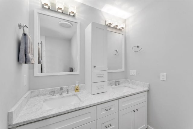 72 Rawson Rd Unit 2, Arlington, MA 02474 - bathroom featuring double vanity