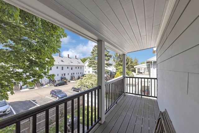 72 Rawson Rd Unit 2, Arlington, MA 02474 - deck with a residential view