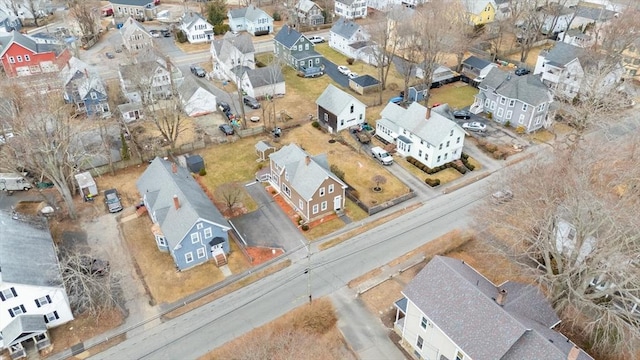 birds eye view of property featuring a residential view