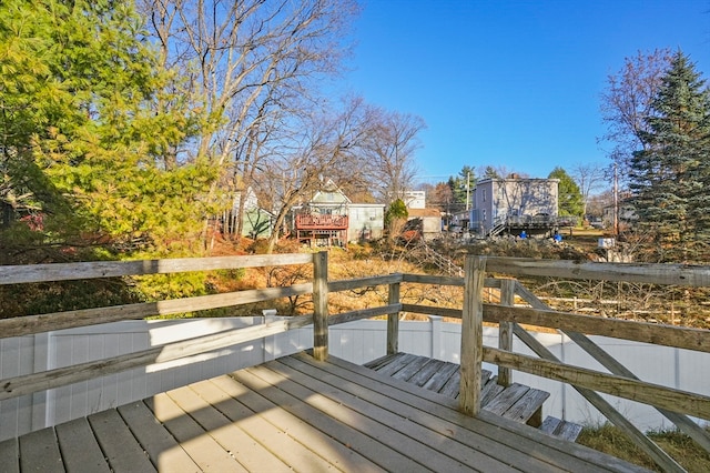 view of deck