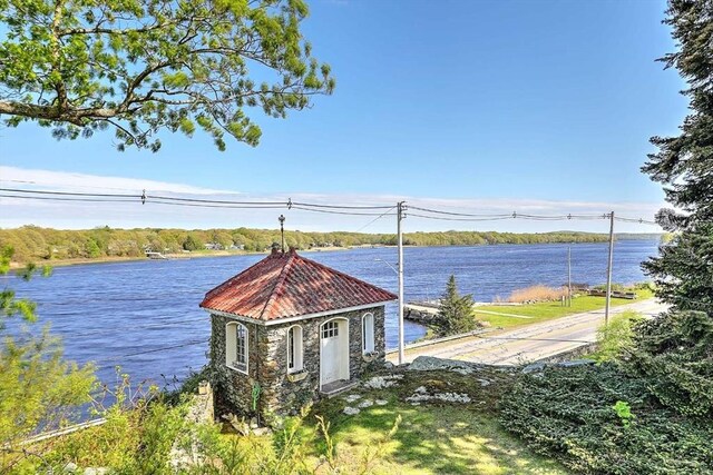 2386 Pleasant, Dighton, MA 02715 - dock featuring a water view