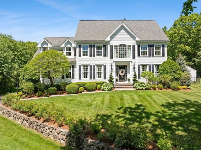 8 Riverside Ter, Easton, MA 02356 - colonial inspired home featuring a front yard