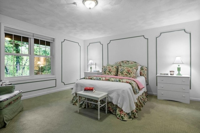 18 Dale St Unit 7A, Andover, MA 01810 - carpeted bedroom with baseboards and a textured ceiling