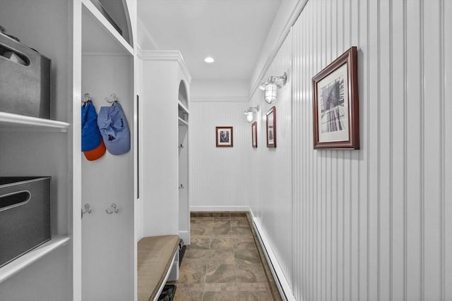 18 Dale St Unit 7A, Andover, MA 01810 - hall with baseboards