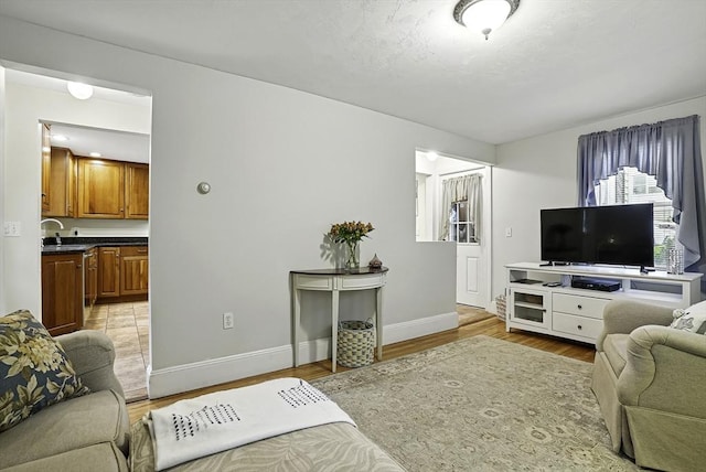 13 Delaval Rd, Worcester, MA 01606 - living area with baseboards and light wood-style floors