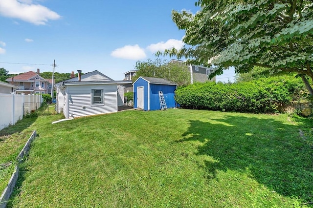 42 Mccabe St, Dartmouth, MA 02748 - view of yard featuring a storage shed