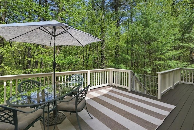 11 Edge Hill Rd, Hopkinton, MA 01748 - deck featuring outdoor dining space