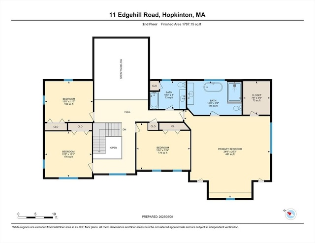 11 Edge Hill Rd, Hopkinton, MA 01748 - room layout