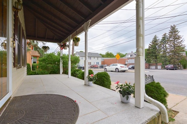 886 Canterbury St, Boston, MA 02131 - view of covered porch