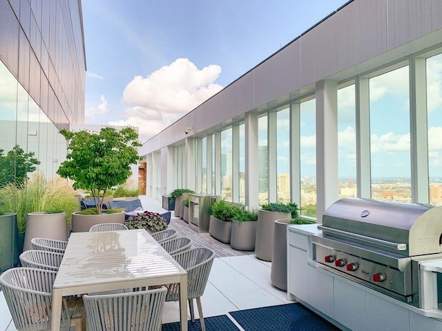188 Brookline Ave Unit Ph28C, Boston, MA 02215 - view of patio with grilling area