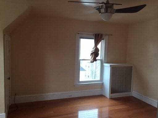 70-72 Prospect Ave, Quincy, MA 02170 - bonus room featuring a ceiling fan, light wood-style flooring, and plenty of natural light