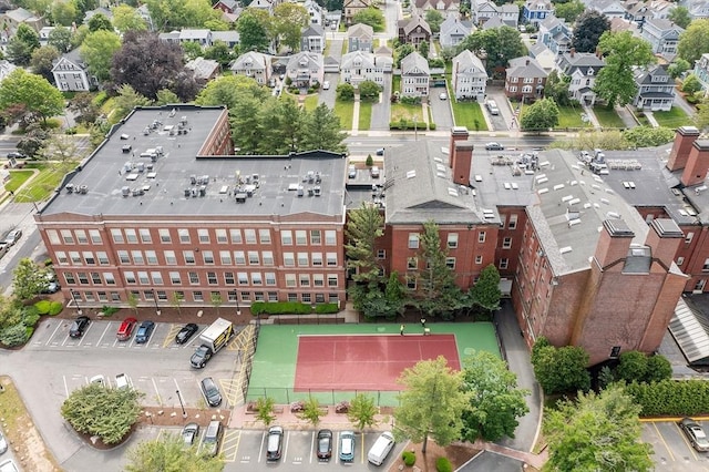 54 Forest St Unit 411, Medford, MA 02155 - aerial view of residential area