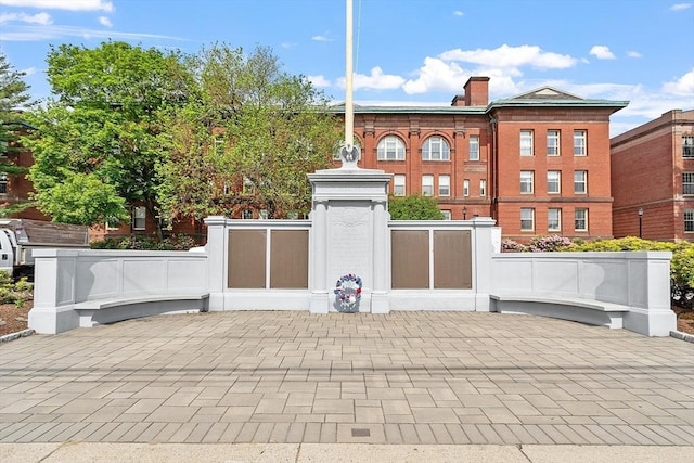 54 Forest St Unit 411, Medford, MA 02155 - view of patio with a gate