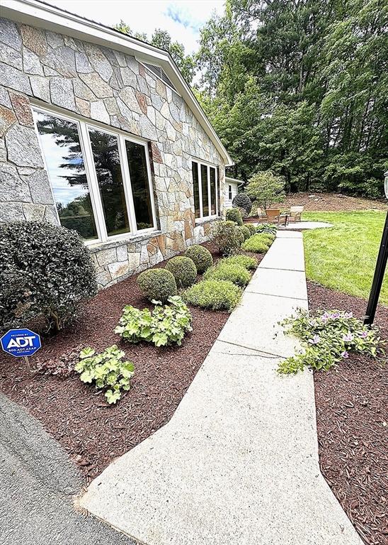 24 Skyridge Dr, Somers, CT 06071 - view of yard