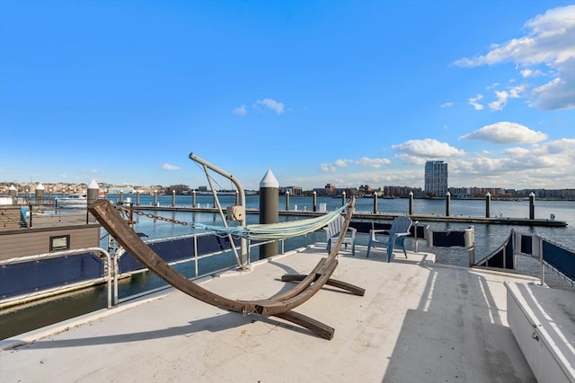 1 13th St Dock B, Unit Dock B, Boston, MA 02129 - dock area featuring a water view