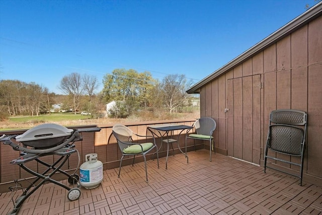 view of patio / terrace with grilling area