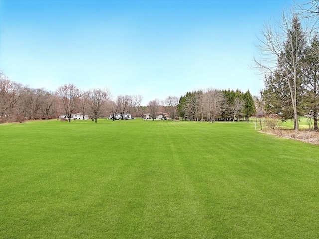 view of home's community featuring a lawn