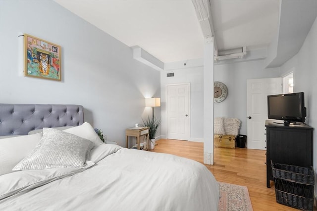 7 S Stone Mill Dr Unit 403, Dedham, MA 02026 - bedroom with light wood-type flooring