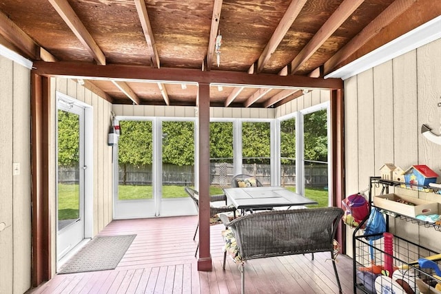 58 Spring St, Weymouth, MA 02188 - sunroom with plenty of natural light