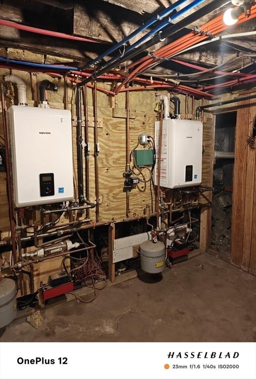 54 Shirley Ave, Revere, MA 02151 - utility room with water heater
